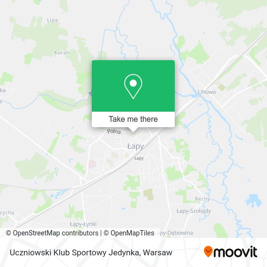 Uczniowski Klub Sportowy Jedynka map