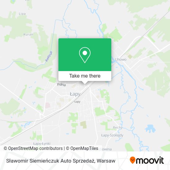 Sławomir Siemieńczuk Auto Sprzedaż map