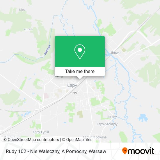 Rudy 102 - Nie Waleczny, A Pomocny map