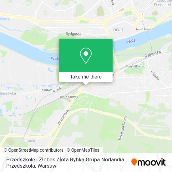 Przedszkole i Żłobek Złota Rybka Grupa Norlandia Przedszkola map