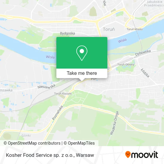Карта Kosher Food Service sp. z o.o.