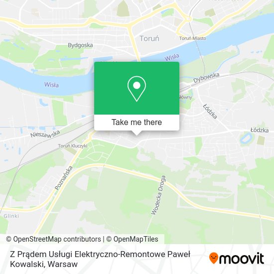 Z Prądem Usługi Elektryczno-Remontowe Paweł Kowalski map