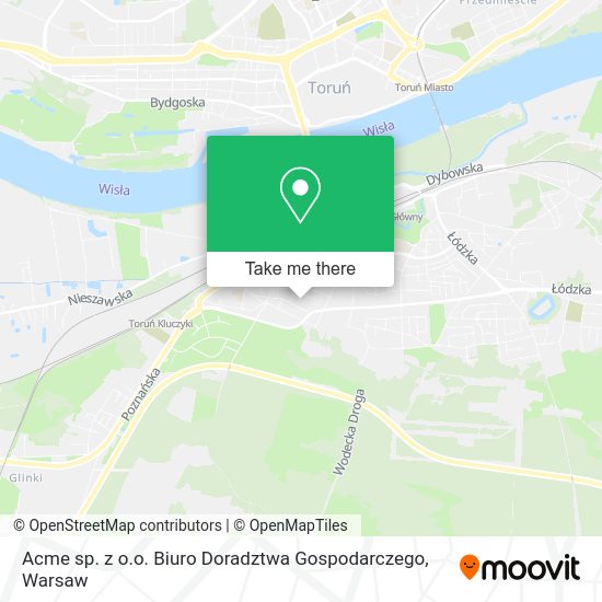 Acme sp. z o.o. Biuro Doradztwa Gospodarczego map