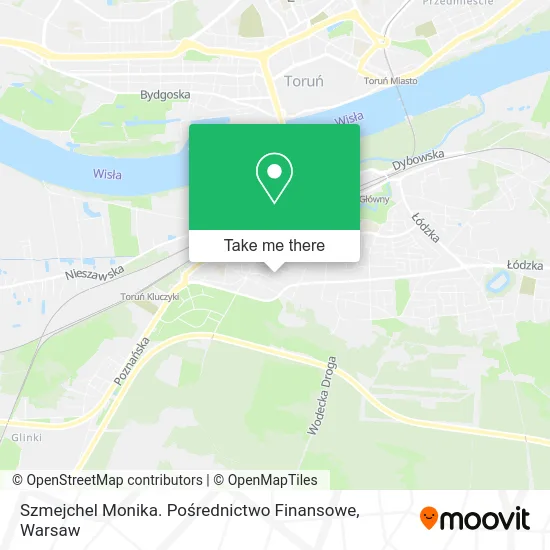 Szmejchel Monika. Pośrednictwo Finansowe map