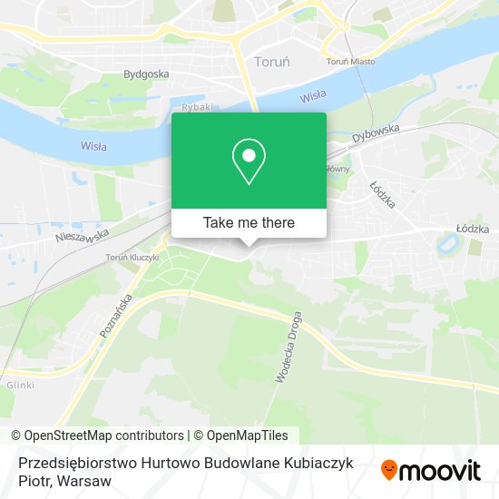 Przedsiębiorstwo Hurtowo Budowlane Kubiaczyk Piotr map