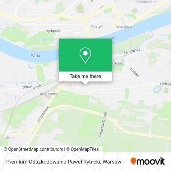 Premium Odszkodowania Paweł Rybicki map