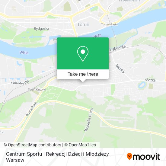 Centrum Sportu i Rekreacji Dzieci i Młodzieży map