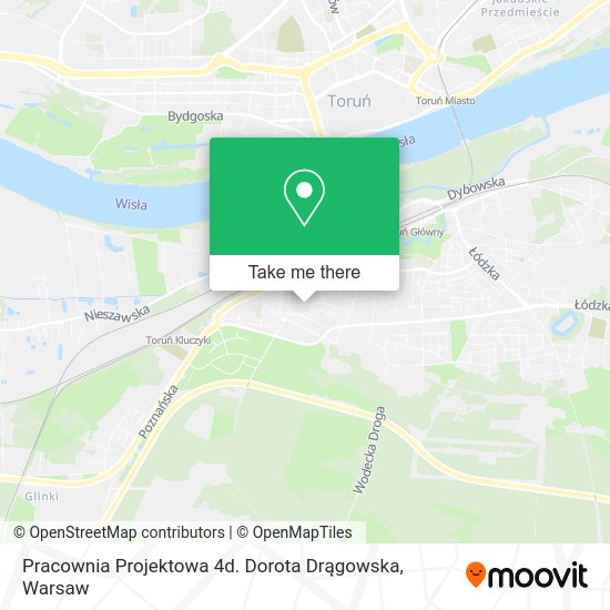 Pracownia Projektowa 4d. Dorota Drągowska map