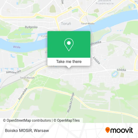 Карта Boisko MOSiR