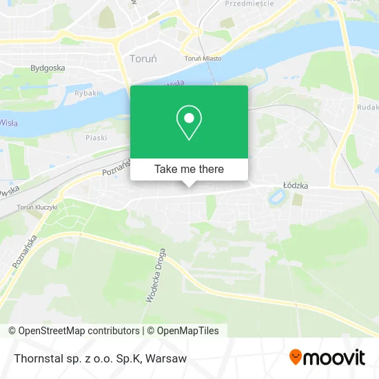 Карта Thornstal sp. z o.o. Sp.K