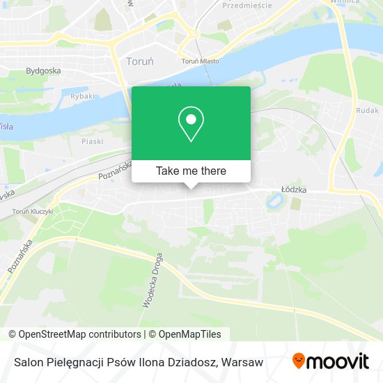 Salon Pielęgnacji Psów Ilona Dziadosz map