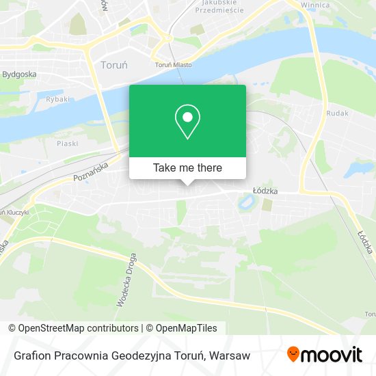 Grafion Pracownia Geodezyjna Toruń map