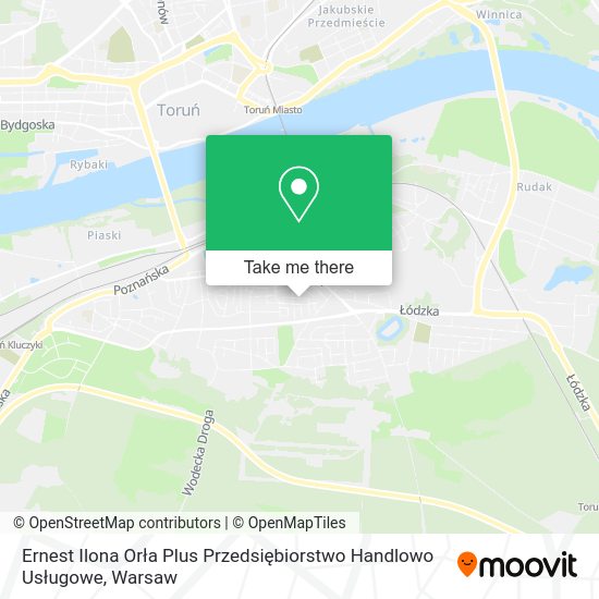 Ernest Ilona Orła Plus Przedsiębiorstwo Handlowo Usługowe map