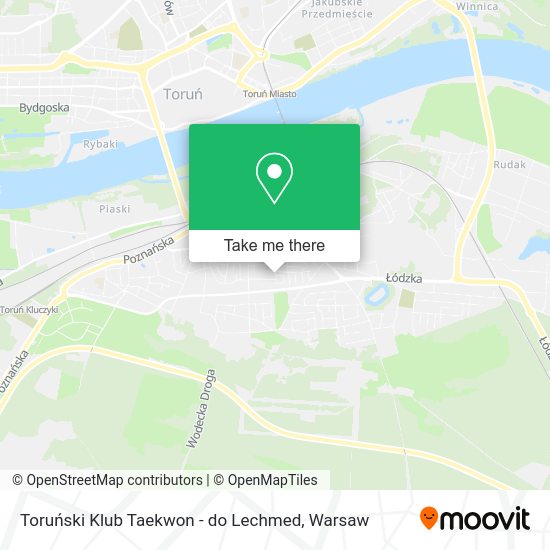 Toruński Klub Taekwon - do Lechmed map