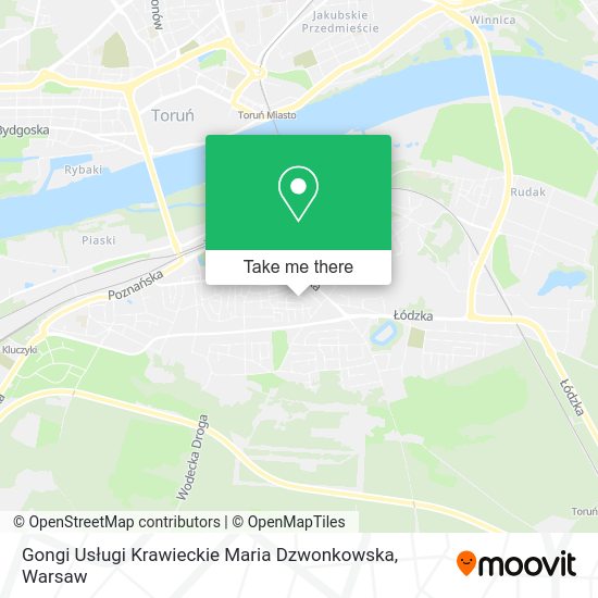 Gongi Usługi Krawieckie Maria Dzwonkowska map