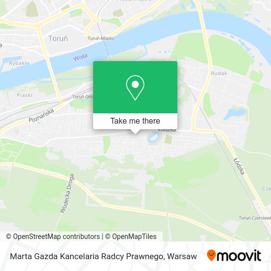 Marta Gazda Kancelaria Radcy Prawnego map