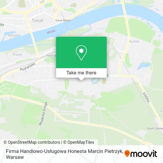 Firma Handlowo-Usługowa Honesta Marcin Pietrzyk map