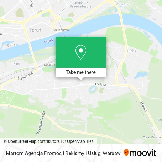 Карта Martom Agencja Promocji Reklamy i Uslug