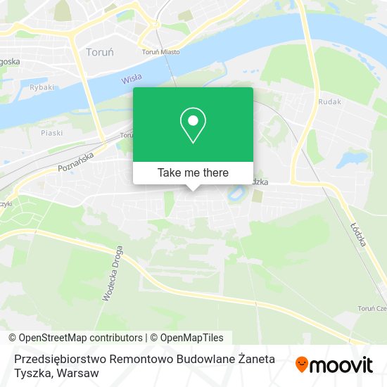 Карта Przedsiębiorstwo Remontowo Budowlane Żaneta Tyszka