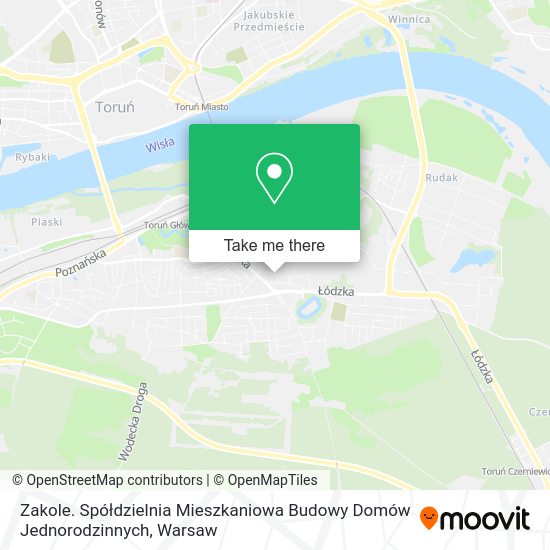 Zakole. Spółdzielnia Mieszkaniowa Budowy Domów Jednorodzinnych map