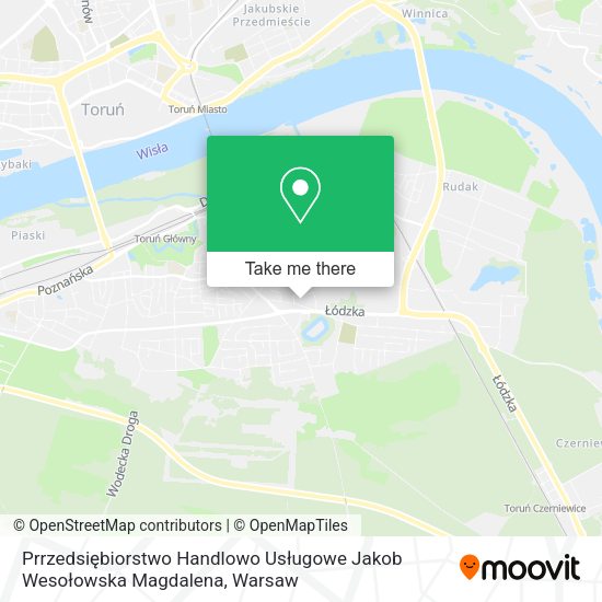 Prrzedsiębiorstwo Handlowo Usługowe Jakob Wesołowska Magdalena map