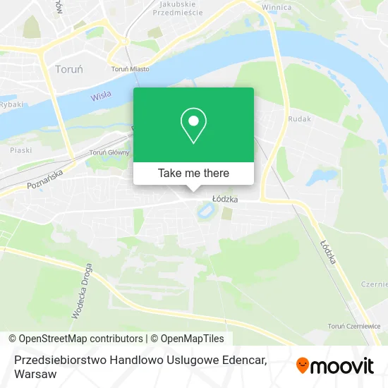 Карта Przedsiebiorstwo Handlowo Uslugowe Edencar