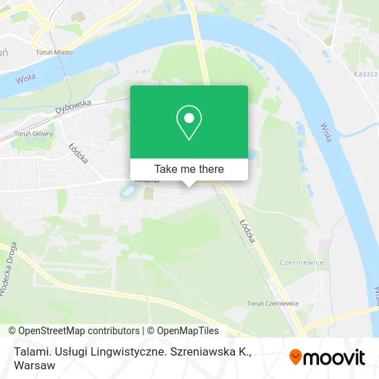Talami. Usługi Lingwistyczne. Szreniawska K. map