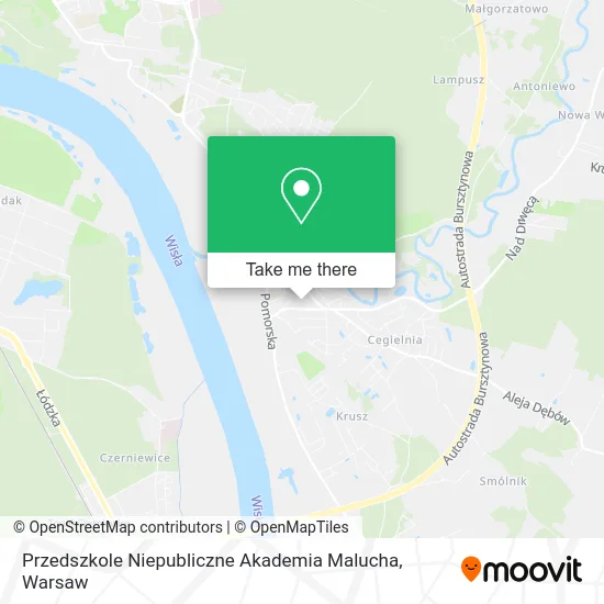 Карта Przedszkole Niepubliczne Akademia Malucha