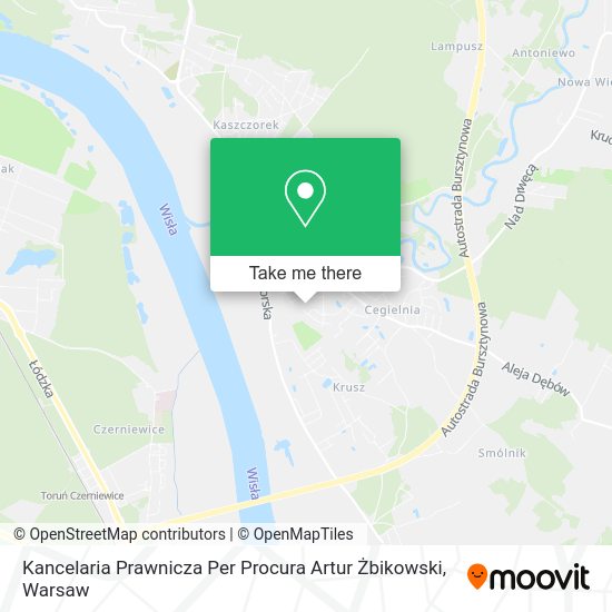 Kancelaria Prawnicza Per Procura Artur Żbikowski map