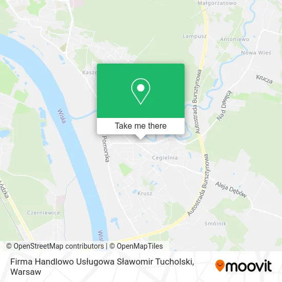 Карта Firma Handlowo Usługowa Sławomir Tucholski