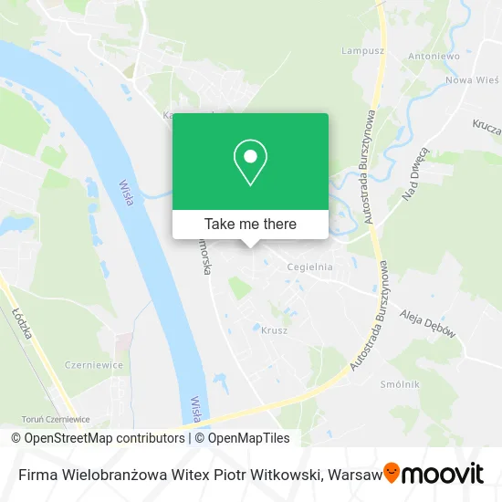 Firma Wielobranżowa Witex Piotr Witkowski map
