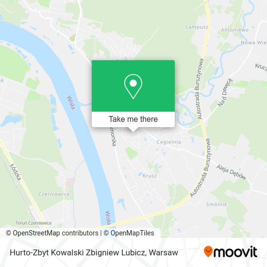 Hurto-Zbyt Kowalski Zbigniew Lubicz map