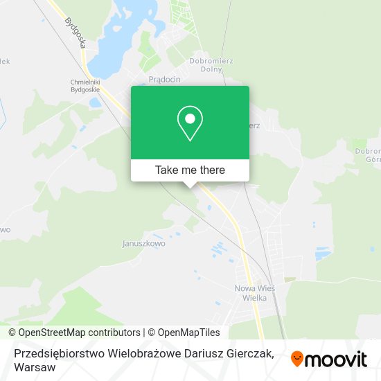 Przedsiębiorstwo Wielobrażowe Dariusz Gierczak map