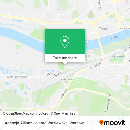 Карта Agencja Allianz Jolanta Wasiewska