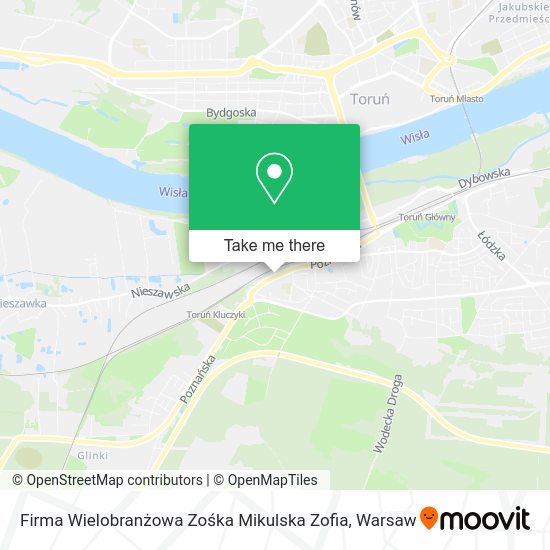 Firma Wielobranżowa Zośka Mikulska Zofia map