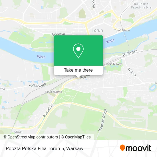 Poczta Polska Filia Toruń 5 map