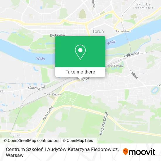 Карта Centrum Szkoleń i Audytów Katarzyna Fiedorowicz