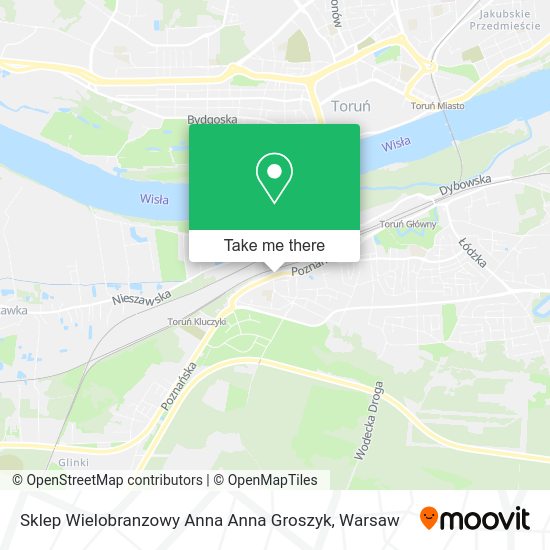 Sklep Wielobranzowy Anna Anna Groszyk map