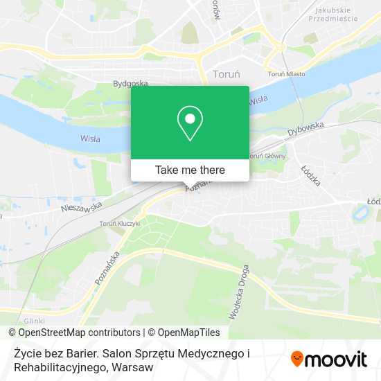 Życie bez Barier. Salon Sprzętu Medycznego i Rehabilitacyjnego map