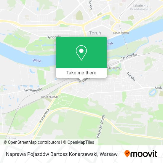 Naprawa Pojazdów Bartosz Konarzewski map