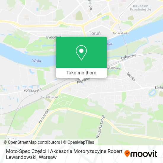 Moto-Spec Części i Akcesoria Motoryzacyjne Robert Lewandowski map