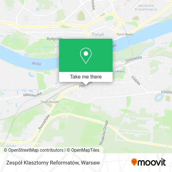 Zespół Klasztorny Reformatów map