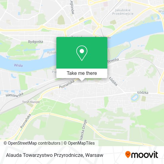 Alauda Towarzystwo Przyrodnicze map