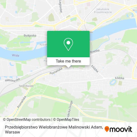 Przedsiębiorstwo Wielobranżowe Malinowski Adam map