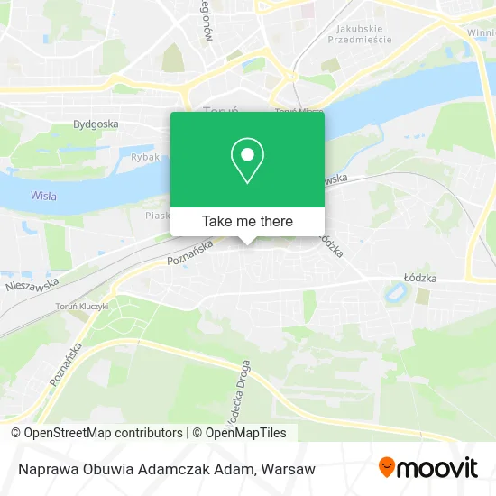 Карта Naprawa Obuwia Adamczak Adam