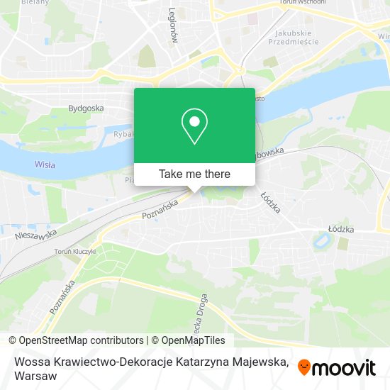 Wossa Krawiectwo-Dekoracje Katarzyna Majewska map