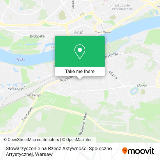 Stowarzyszenie na Rzecz Aktywności Społeczno Artystycznej map