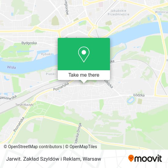 Jarwit. Zakład Szyldów i Reklam map