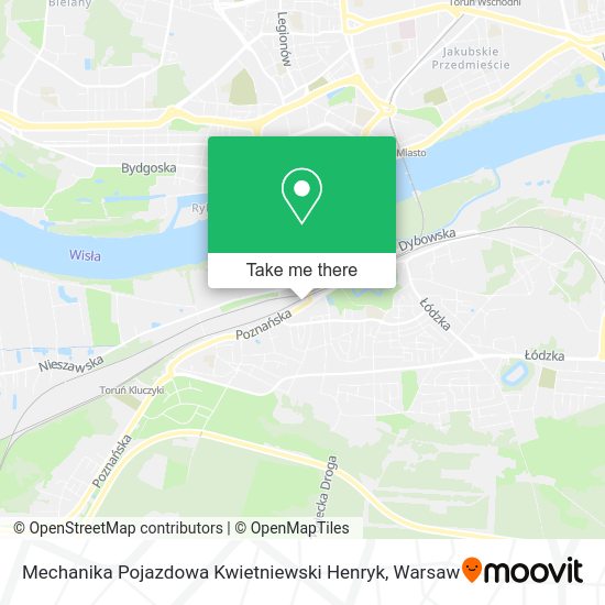 Карта Mechanika Pojazdowa Kwietniewski Henryk