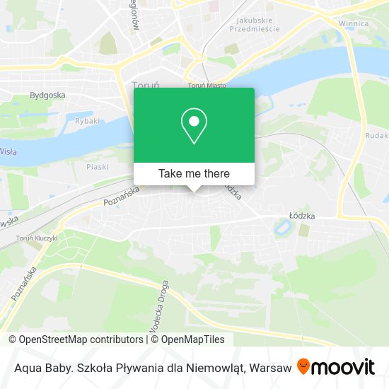 Aqua Baby. Szkoła Pływania dla Niemowląt map